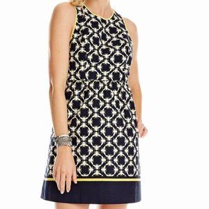 CROWN & IVY BUMBLE QUEEN BEE NAVY & YELLOW DRESS 4
